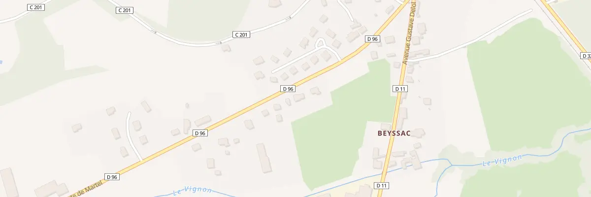Plan du 5351F Lavergne au Vignon-en-Quercy