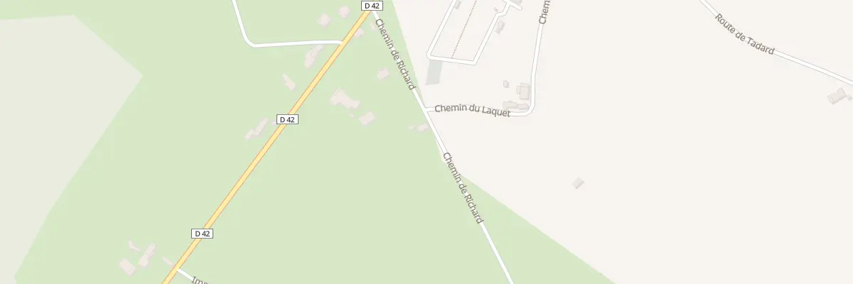 Plan du 164 Che de Richard à Vaylats