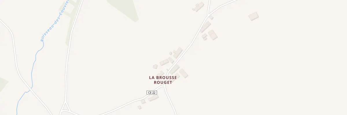 Plan du 15 La Brousse Rouget à Saint-Plantaire