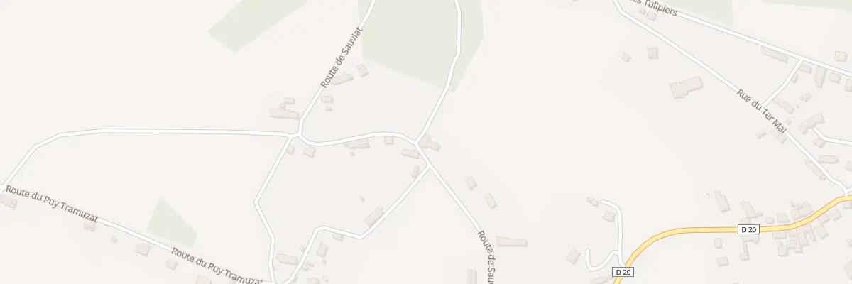 Plan du 5144 Sauviat à Meilhards