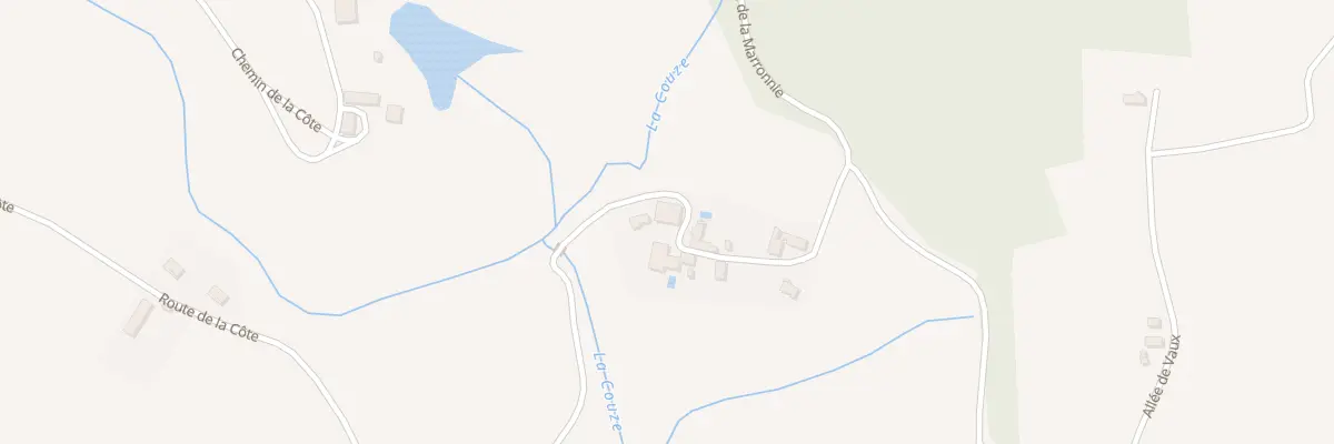 Plan du 5403 La Marronnie à Saint-Germain-les-Vergnes