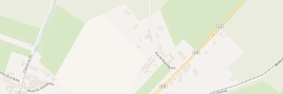 Plan du 2 Sen du Petit Noyer à Amenucourt