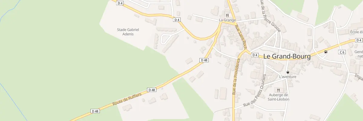 Plan du 12 Rue des Ruffiers au Grand-Bourg