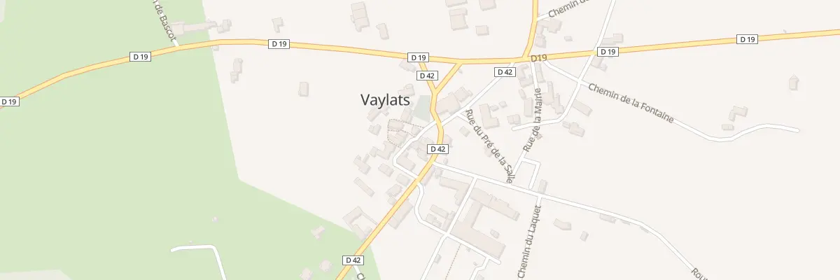 Plan du 19 Pl de l’Ormeau à Vaylats