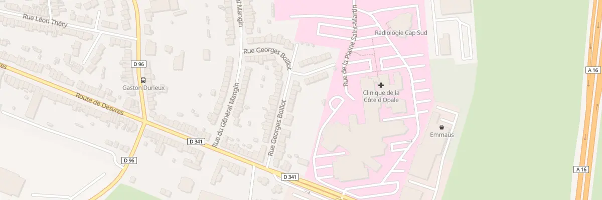 Plan du 31 Rue Georges Boillot à Saint-Martin-Boulogne