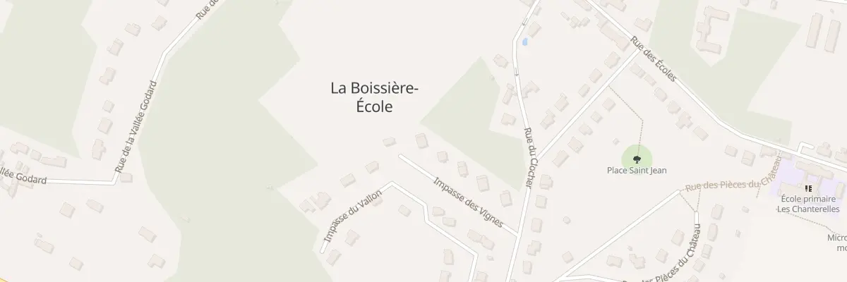 Plan du 5 Imp des Vignes à La Boissière-École