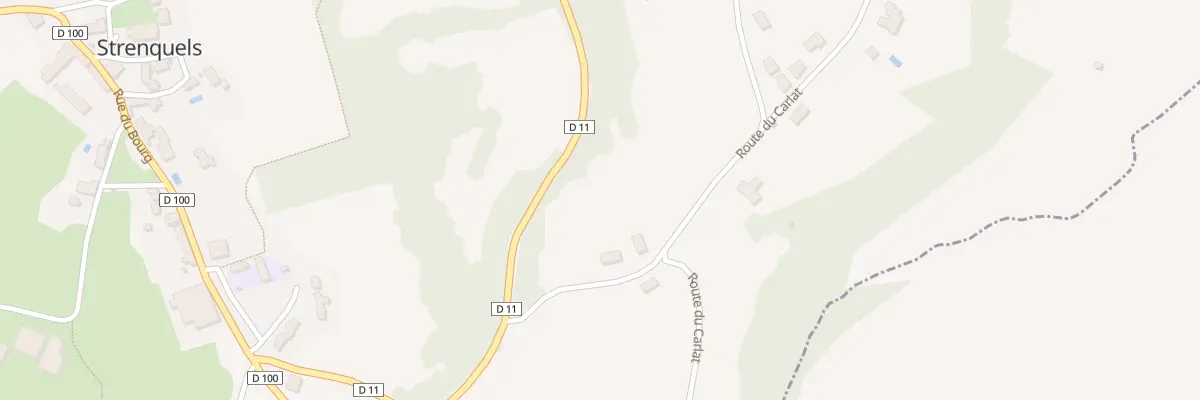 Plan du 5045F Mas de Valantin à Strenquels