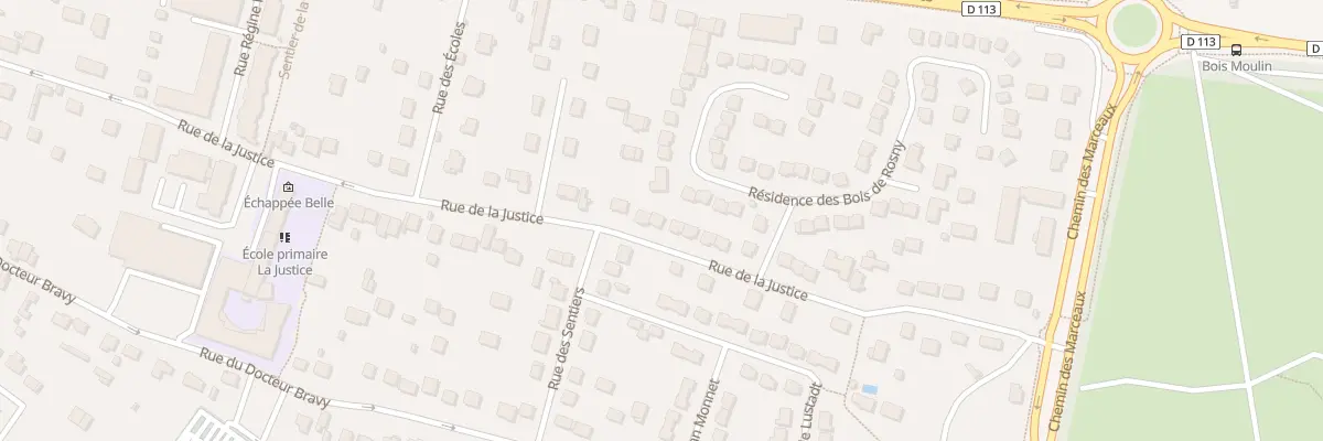 Plan du 41 Rue de la Justice à Rosny-sur-Seine