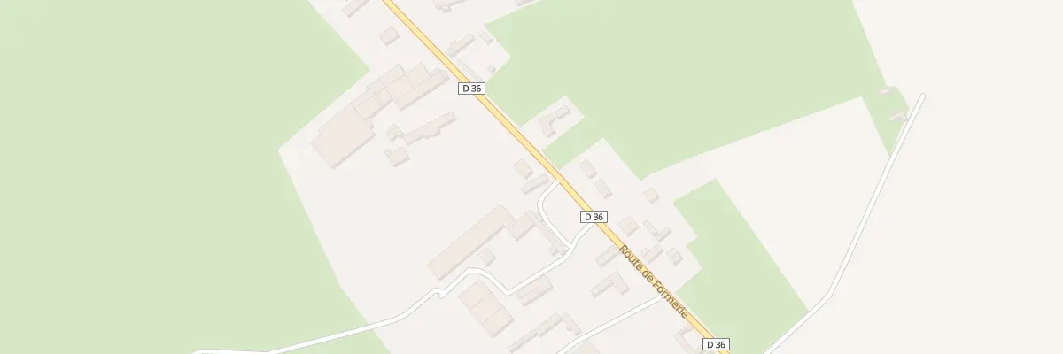 Plan du 182 Rte de Formerie à Conteville