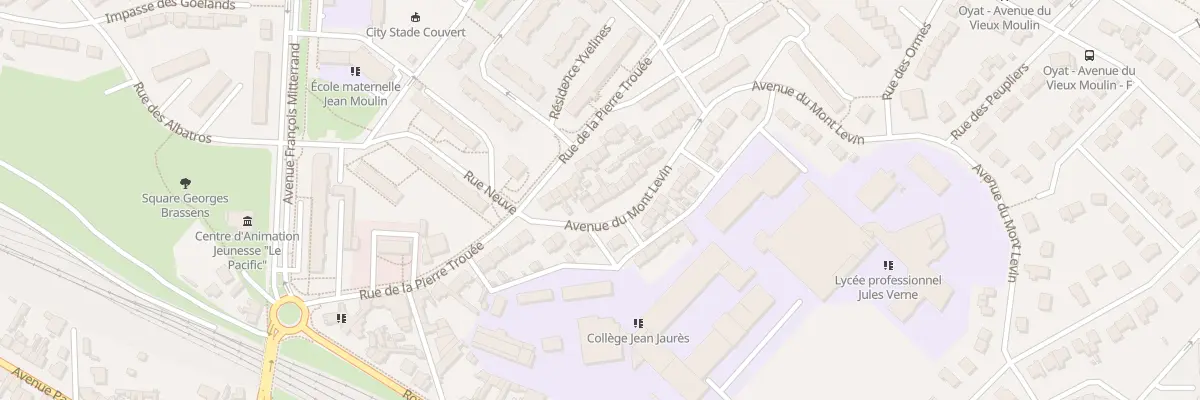 Plan du 3 Av du Mont Levin à Étaples