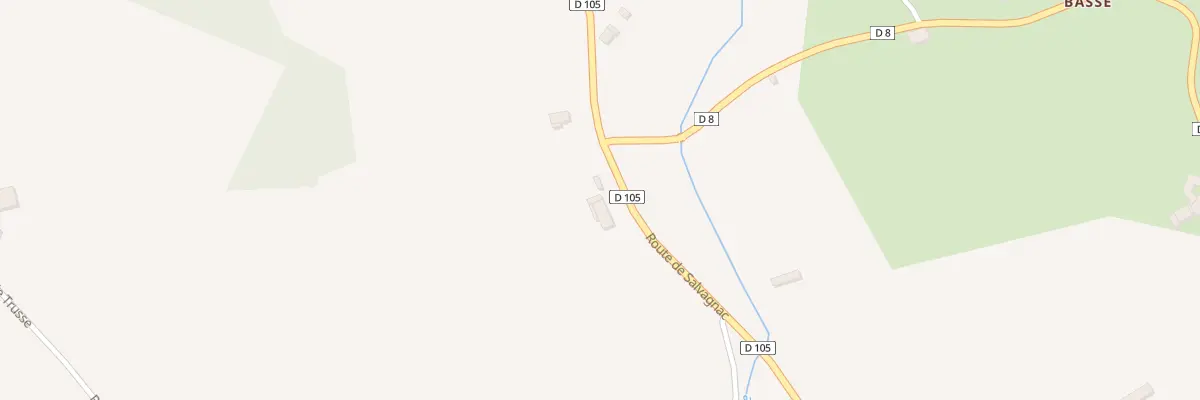 Plan du 1346 Rte de Salvagnac à La Sauzière-Saint-Jean