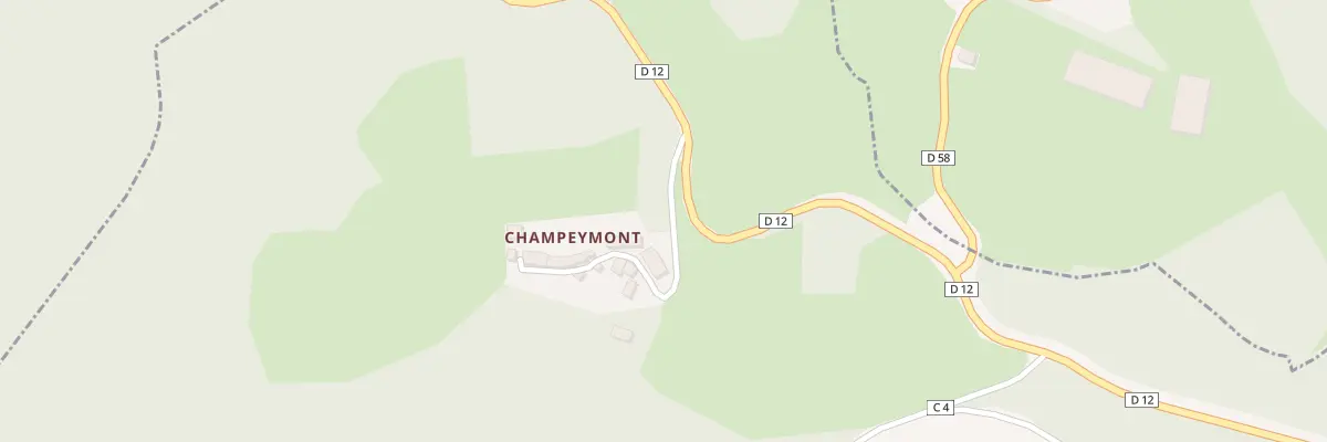 Plan du 10 Champemont à Auriat
