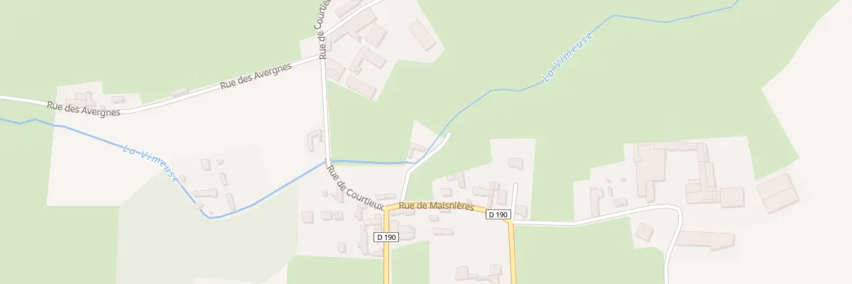 Plan du 14 Rue de Maisnières à Frettemeule