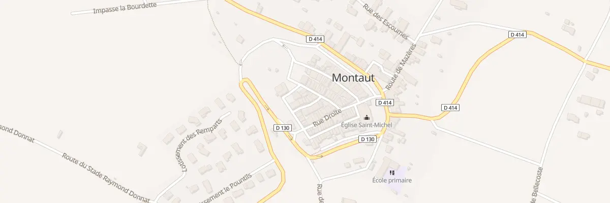 Plan du 8 Rue Paravent à Montaut