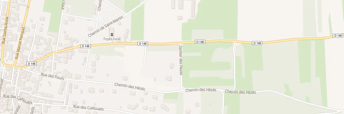 Plan du 3B Sen des Hèzes à Guernes