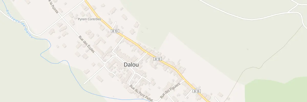 Plan du 33 Rue des Nobles à Dalou