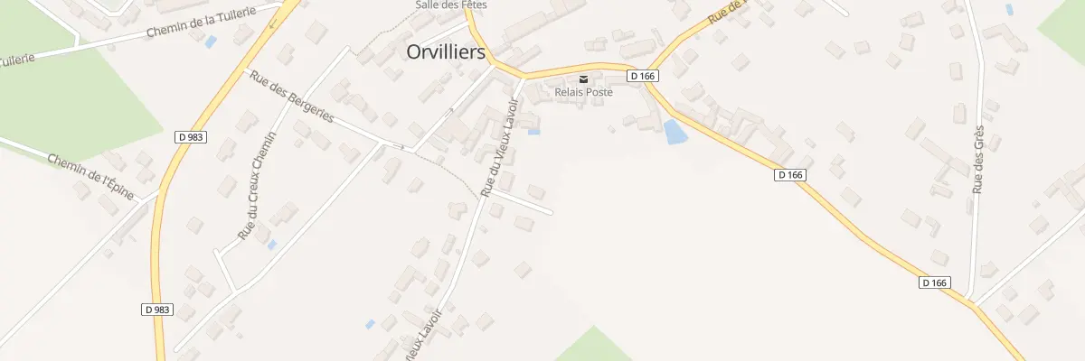 Plan du 5B Rue du Vieux Lavoir à Orvilliers