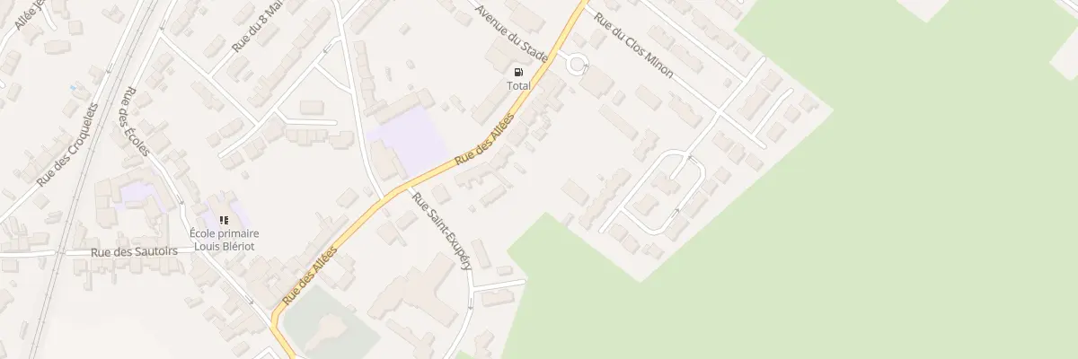 Plan du 48 Rue des Allées à Neufchâtel-Hardelot