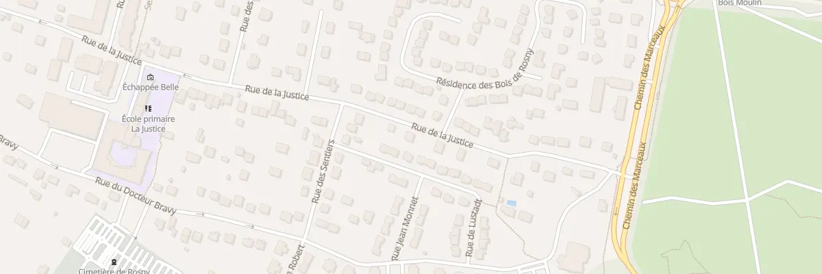 Plan du 56 Rue de la Justice à Rosny-sur-Seine