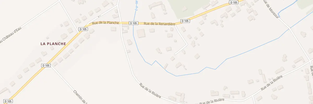 Plan du 72 Rue des Mouises à Baccon