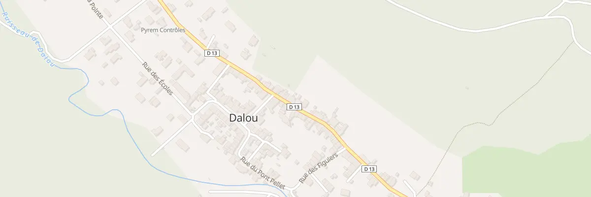 Plan du 39 Rue des Nobles à Dalou