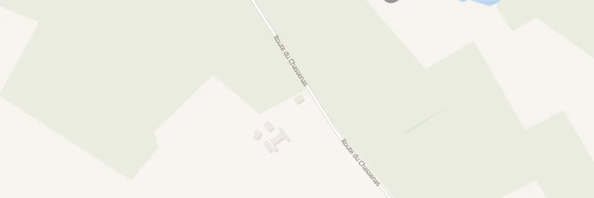 Plan du 12 Rte du Chassenas à Courmemin