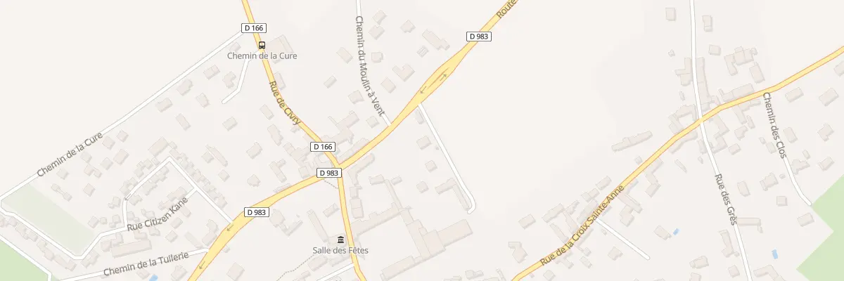 Plan du 32 Rte Blanche à Orvilliers