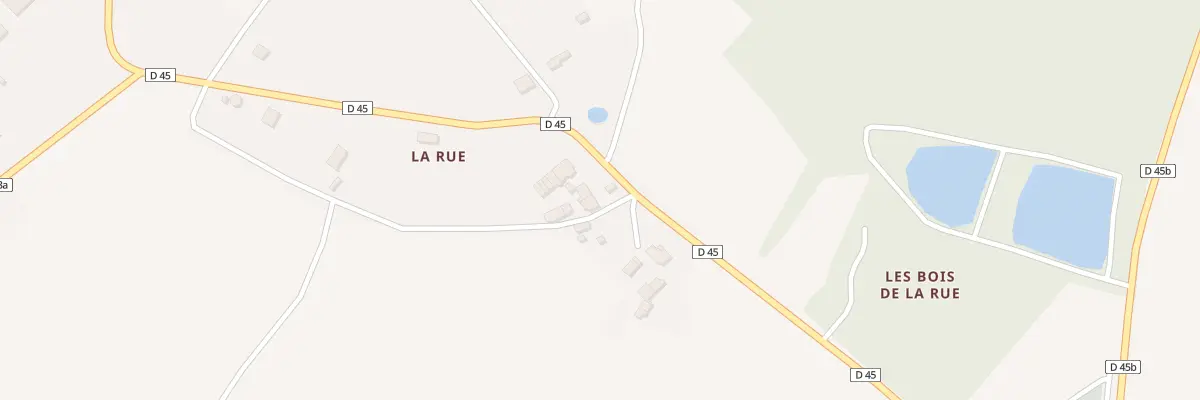 Plan du 11 La Rue à Malicornay