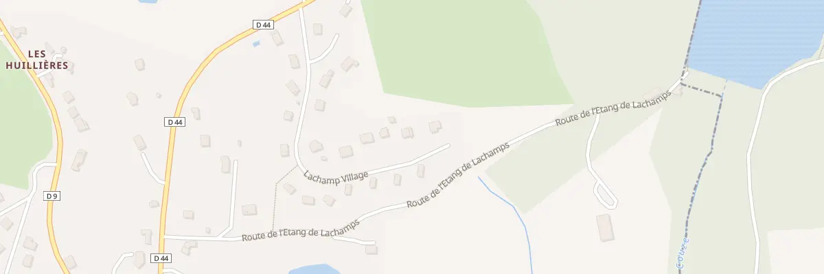 Plan du 19 Lachamp Village à Saint-Germain-les-Vergnes