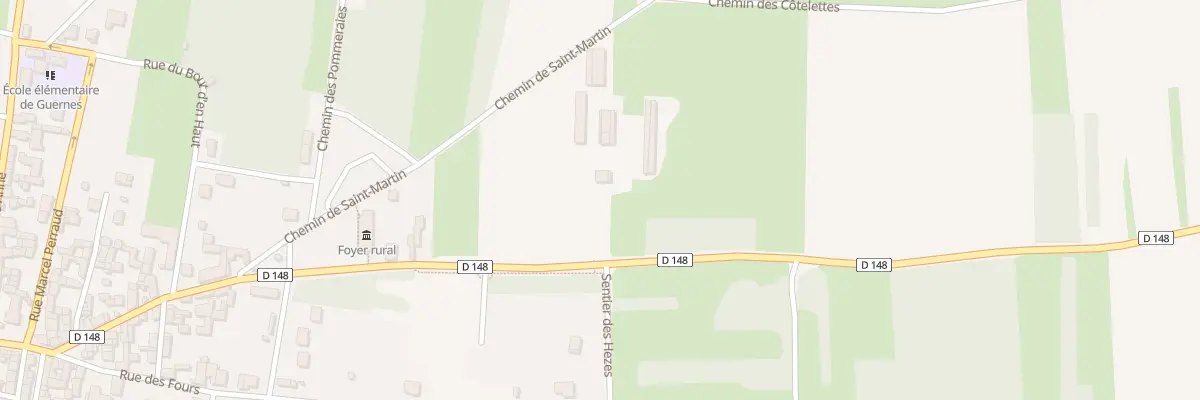 Plan du 15 Rue de Mantes à Guernes