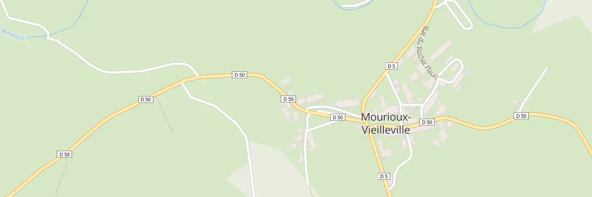 Plan du 4 All des Estivants à Mourioux-Vieilleville