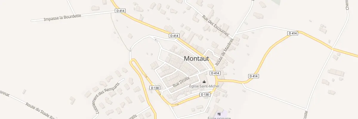 Plan du 13 Rue Malbec à Montaut