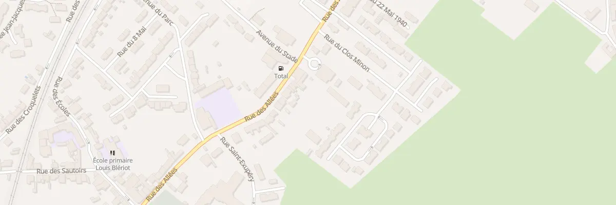 Plan du 56 Rue des Allées à Neufchâtel-Hardelot