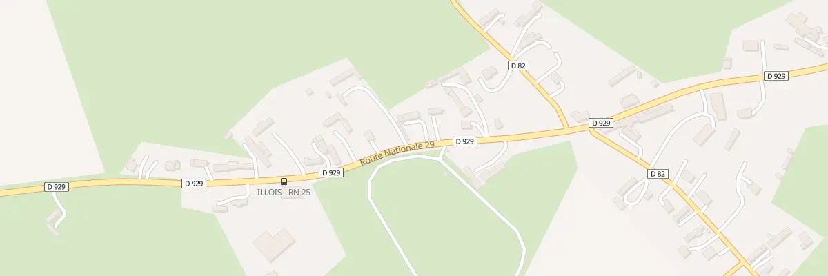 Plan du 5060 Illois à Illois