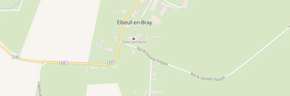 Plan du 5008 Rue Taillefer à Elbeuf-en-Bray