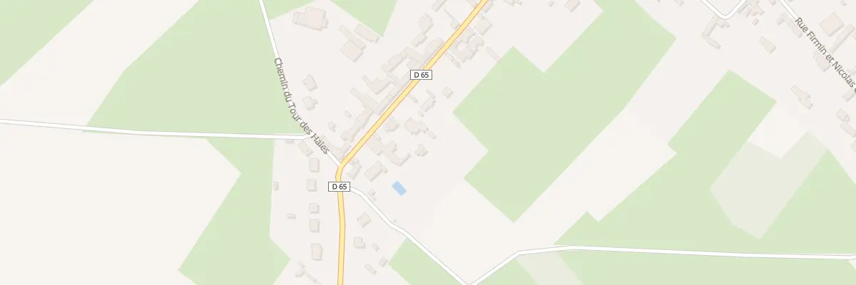 Plan du 435 Rue du Docteur Roger Castel à Chépy
