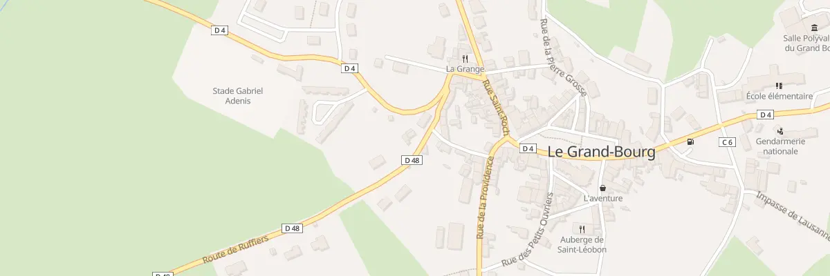Plan du 10 Rue des Ruffiers au Grand-Bourg