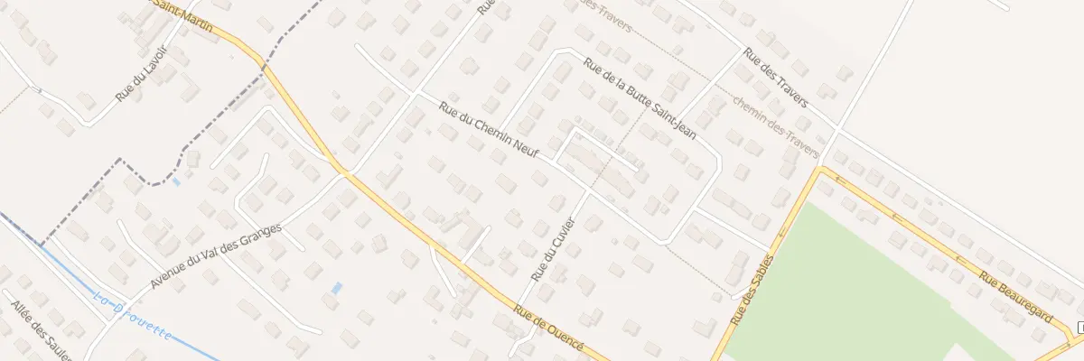 Plan du 12 Rue du Chemin Neuf à Hanches