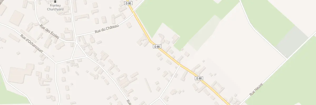 Plan du 30 Rue d’En Haut à Franleu