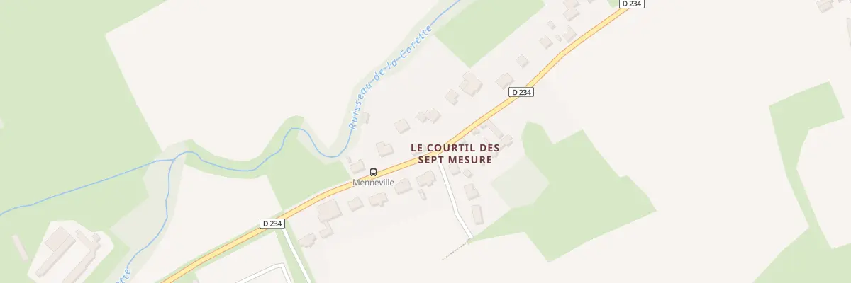 Plan du 686 Rte de Saint-Léonard à Echinghen