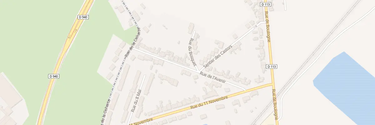 Plan du 20 Rue de l’Avenir à Nesles