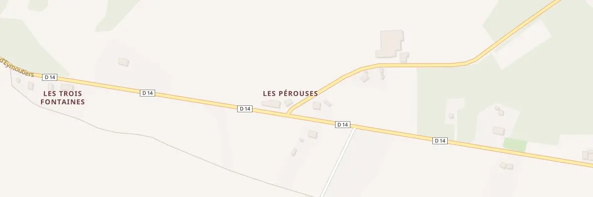 Plan du 5018 Les Perouses à Bujaleuf