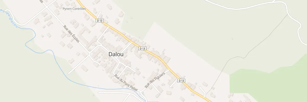 Plan du 49 Rue des Nobles à Dalou