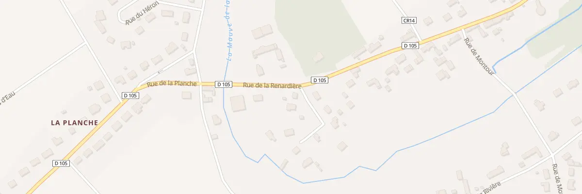 Plan du 8 Rue des Mouises à Baccon