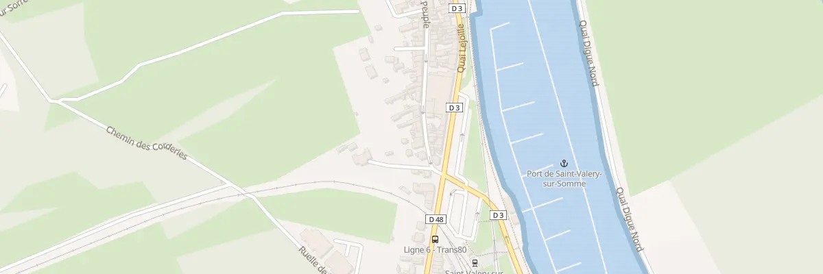 Plan du 270 Rue Anguier du Peuple à Saint-Valery-sur-Somme