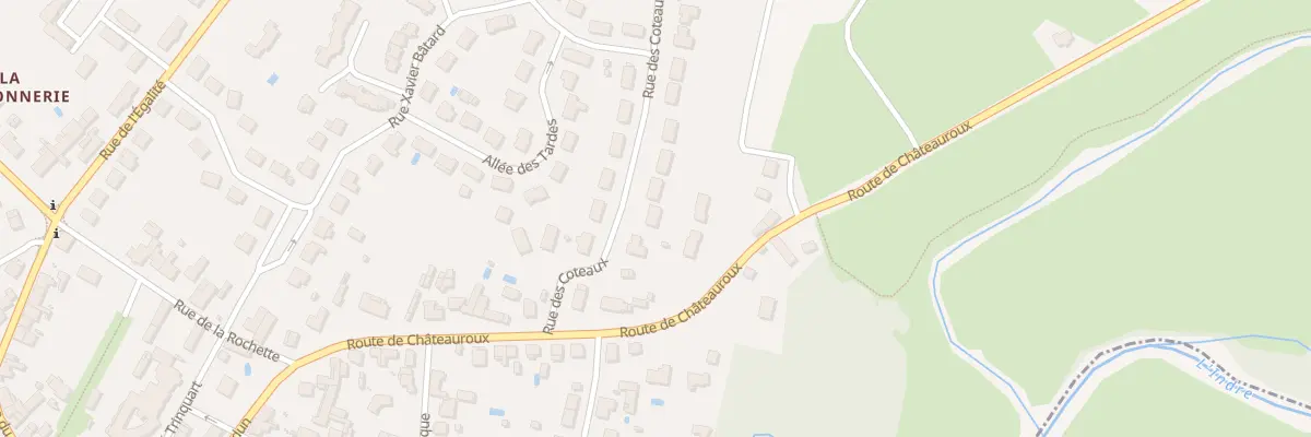 Plan du 8 Rue des Côteaux à Saint-Maur