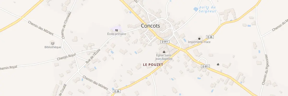 Plan du 40 Imp del Fustié à Concots