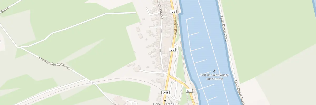 Plan du 252 Rue Anguier du Peuple à Saint-Valery-sur-Somme