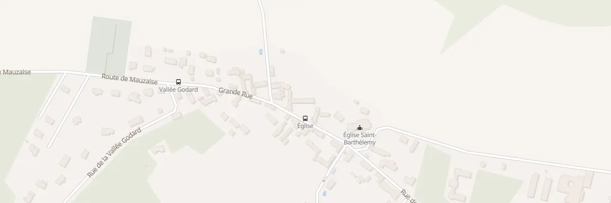 Plan du 6 Gr Grande Rue à La Boissière-École