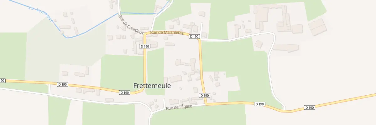 Plan du 5 Rue de Maisnières à Frettemeule